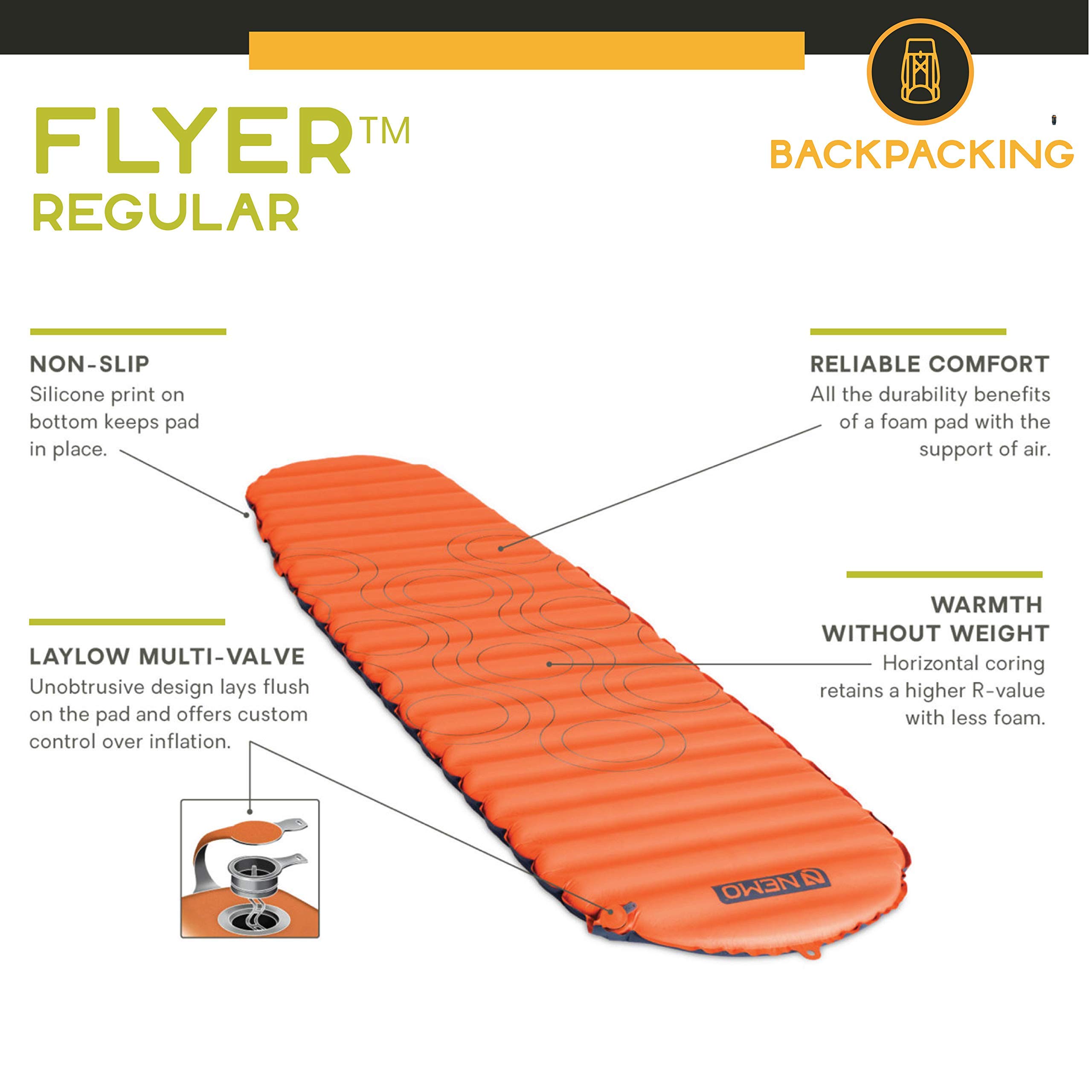 NEMO ニーモ　FLYER フライヤー レギュラー Amazon | NEMO (ニーモ) フライヤー レギュラー マミー NM-FLY-RM